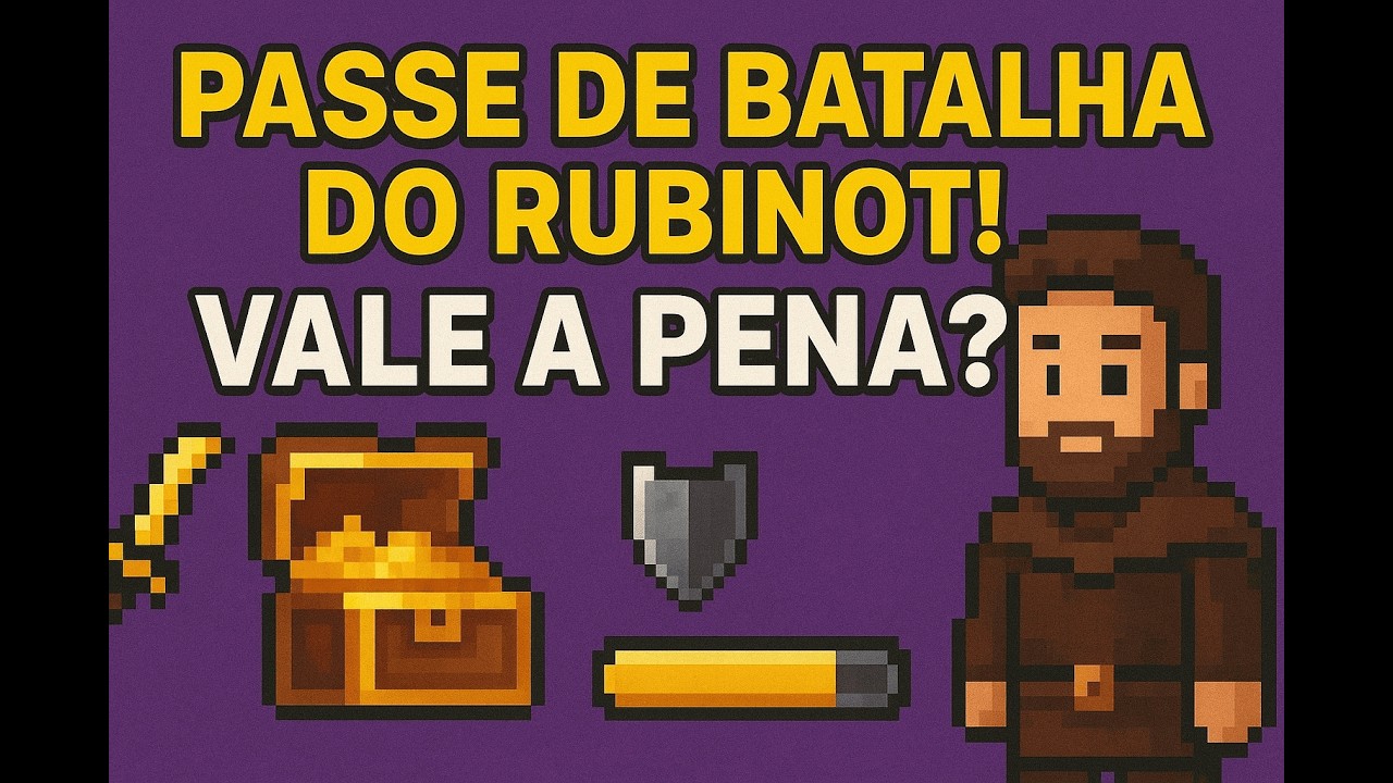 Tibia - Rubinot - Vale a pena Pagar 1290 Rubini Coins no Battle Pass ? Descubra Nesse Vídeo!!