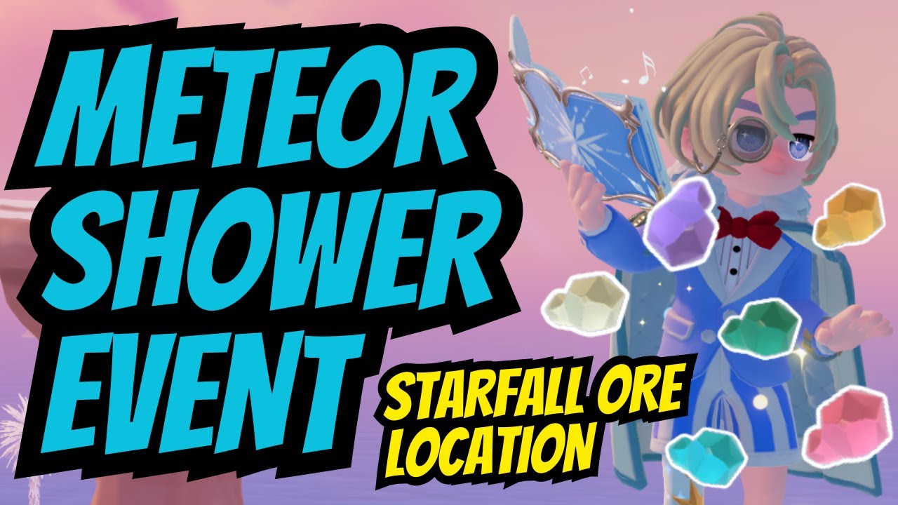 All 9 Starfall Ore Locations & Doris | Meteor Shower Event – Heartopia