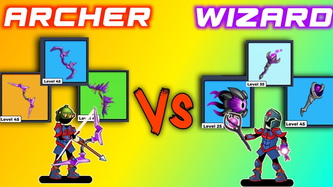 Archer Vs Wizard Epic Battle • Battle Of Heros In The Archers 2