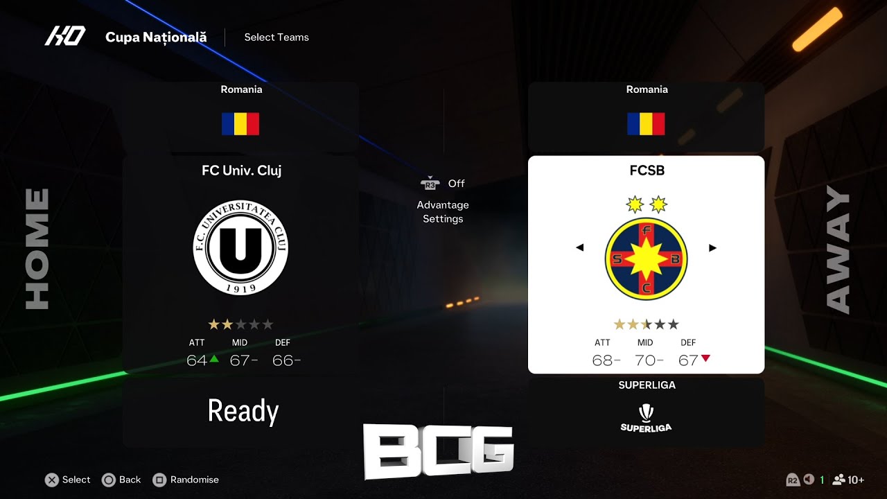 EA Sports FC 25 Romanian Liga 1 SuperLiga Ratings & Kits
