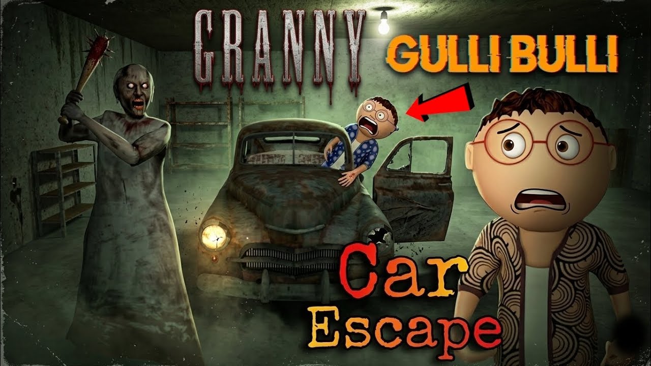 Gulli Bulli & Granny Car Escape 😱 | One Day Horror Story Gameplay