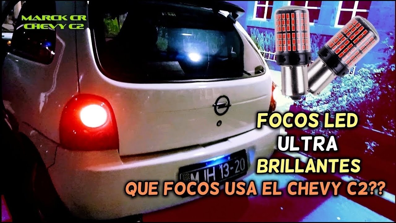 Que Focos Usa El Chevy C2 Leds Muy Potentes