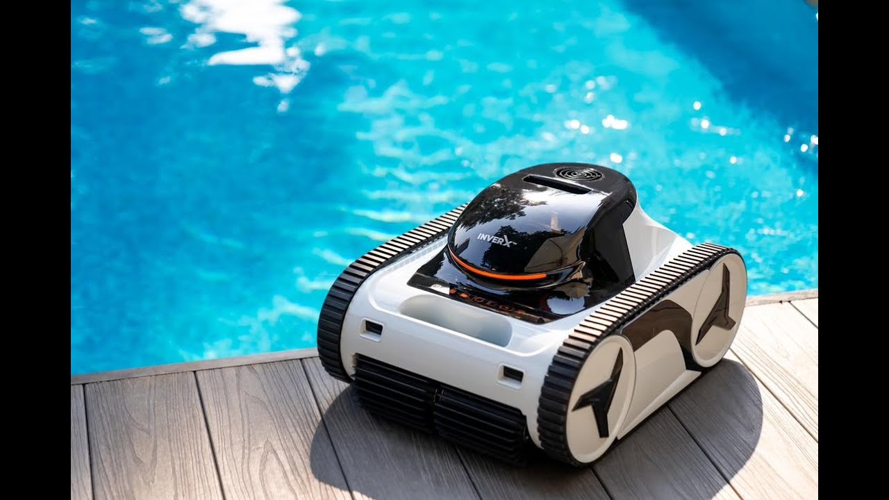 Al-Wireless Poolrobot pogalux InverX XWarrior first use erster Test kabellosen Poolroboters cordless