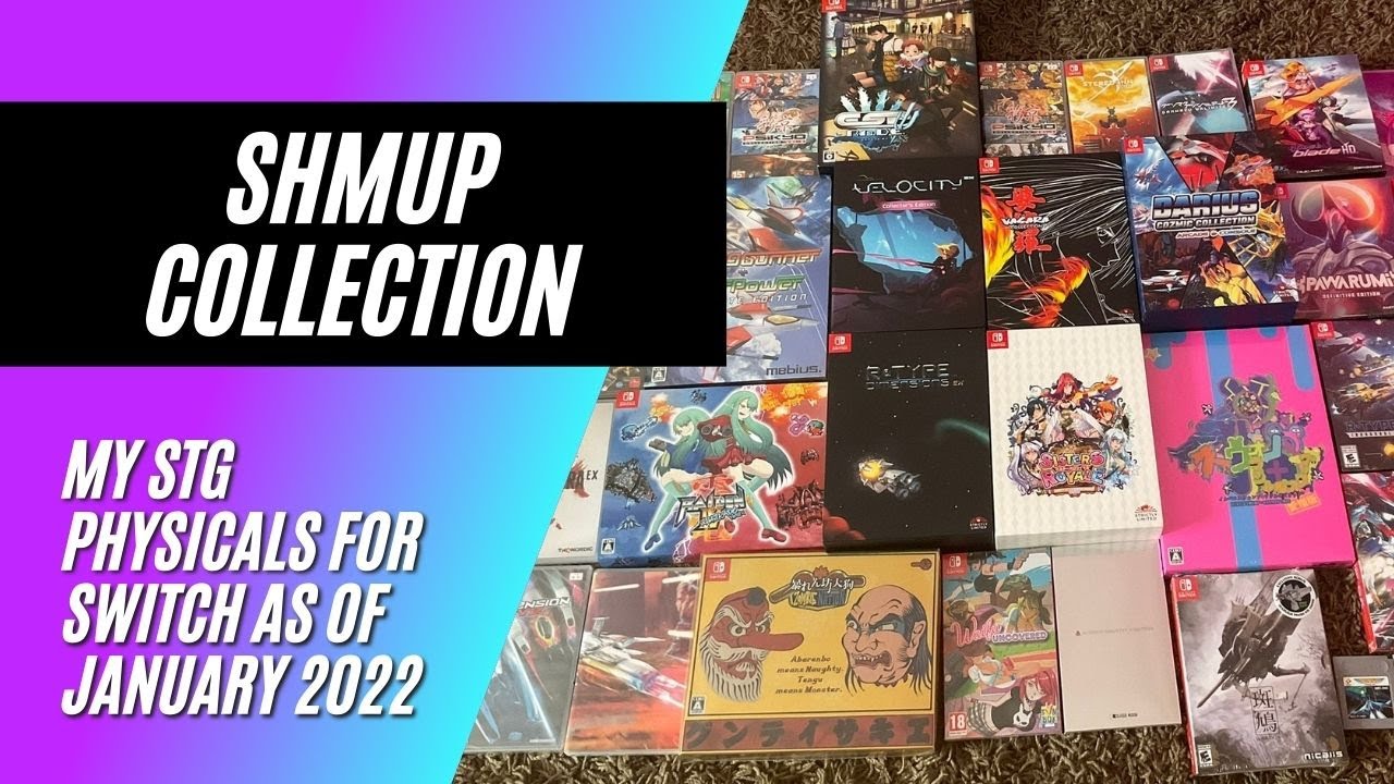 My SHMUP Collection (as of Jan 2022)