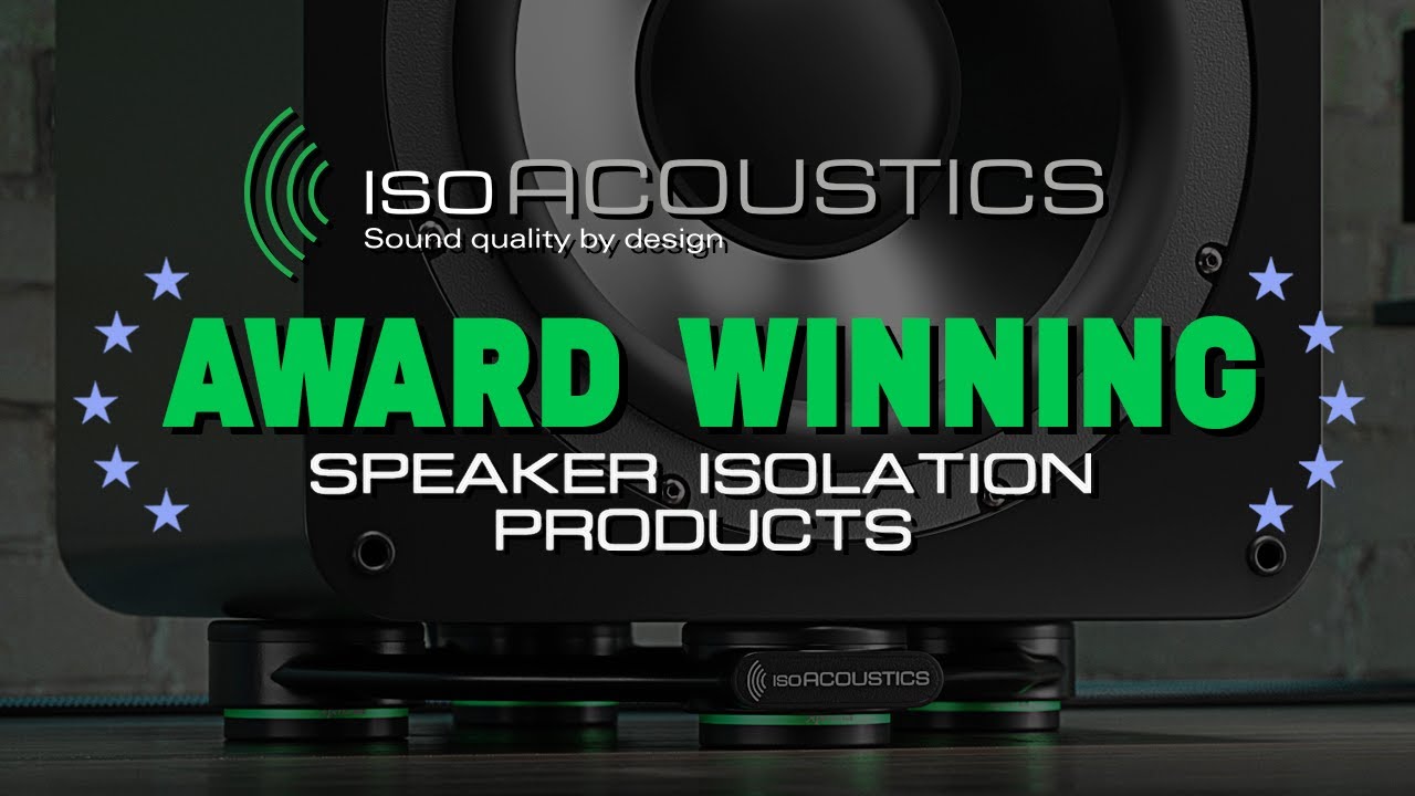 Revolutionize Your Sound: IsoAcoustics' Award-Winning Speaker Isolation Products!  🔊 🎚️🔈