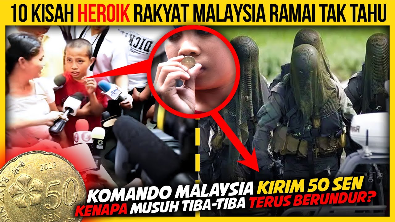 10 KISAH HEROIK RAKYAT MALAYSIA YANG RAMAI TAK TAHU