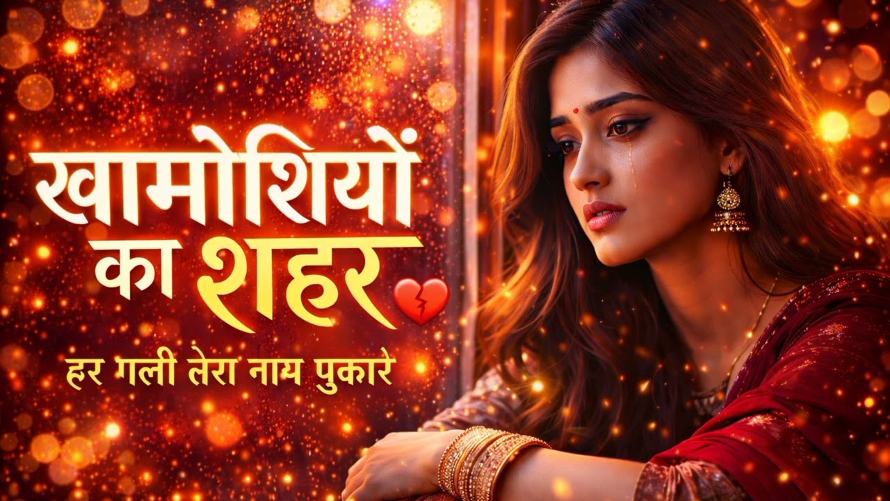 खामोशियों का शहर 💔 | Heart Touching Sad Song | Naqsh-e-Saaz
