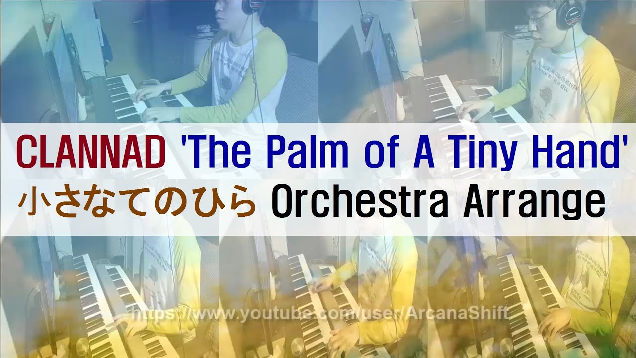 Clannad 'The Palm of A Tiny Hand' (Small Palm) Piano and Orchestra | クラナド小さなてのひら