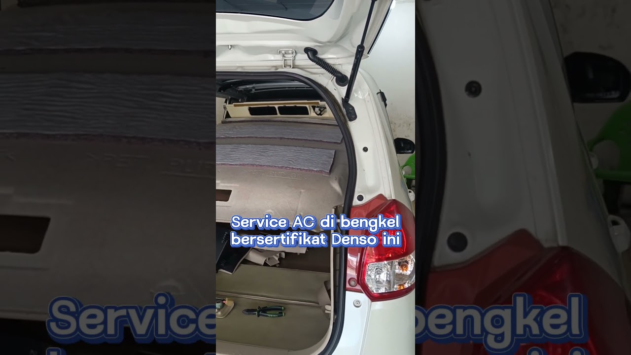 Service Ac Ertiga full paket paripurna jadi dingin 4,1&deg;C