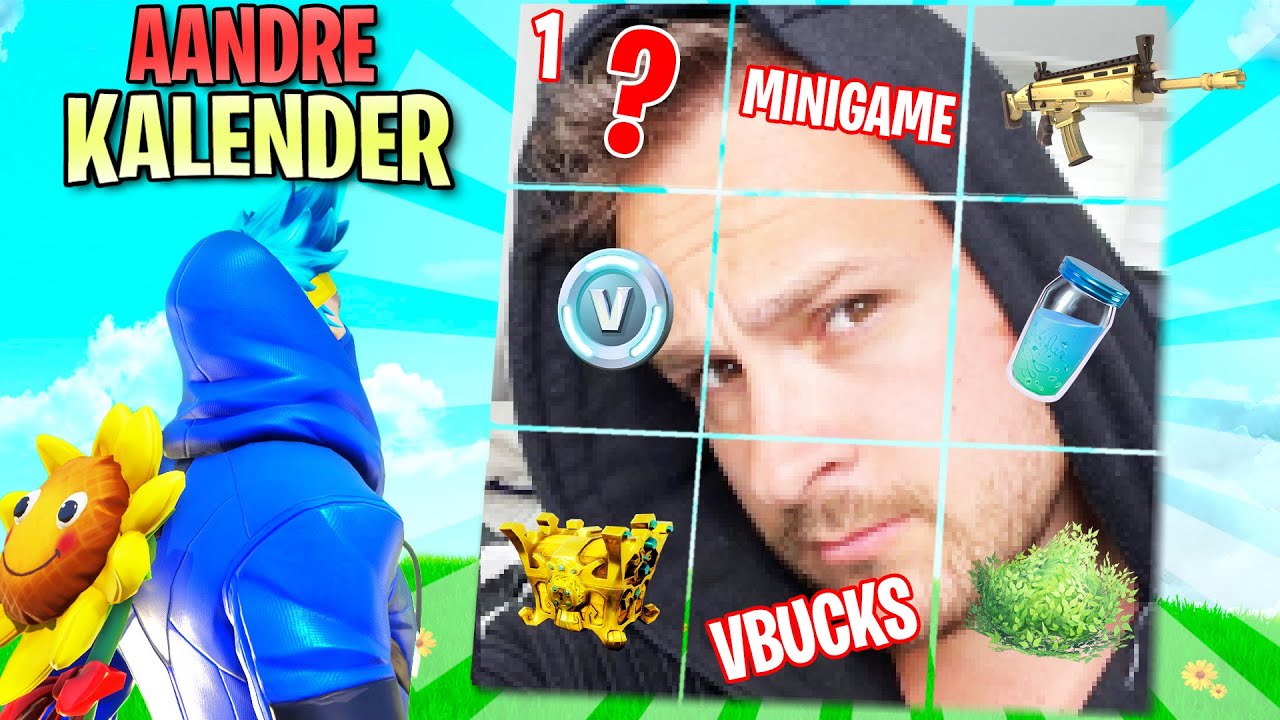 Er hat MICH NACHGEBAUT 😱 in FORTNITE Kalender Modus