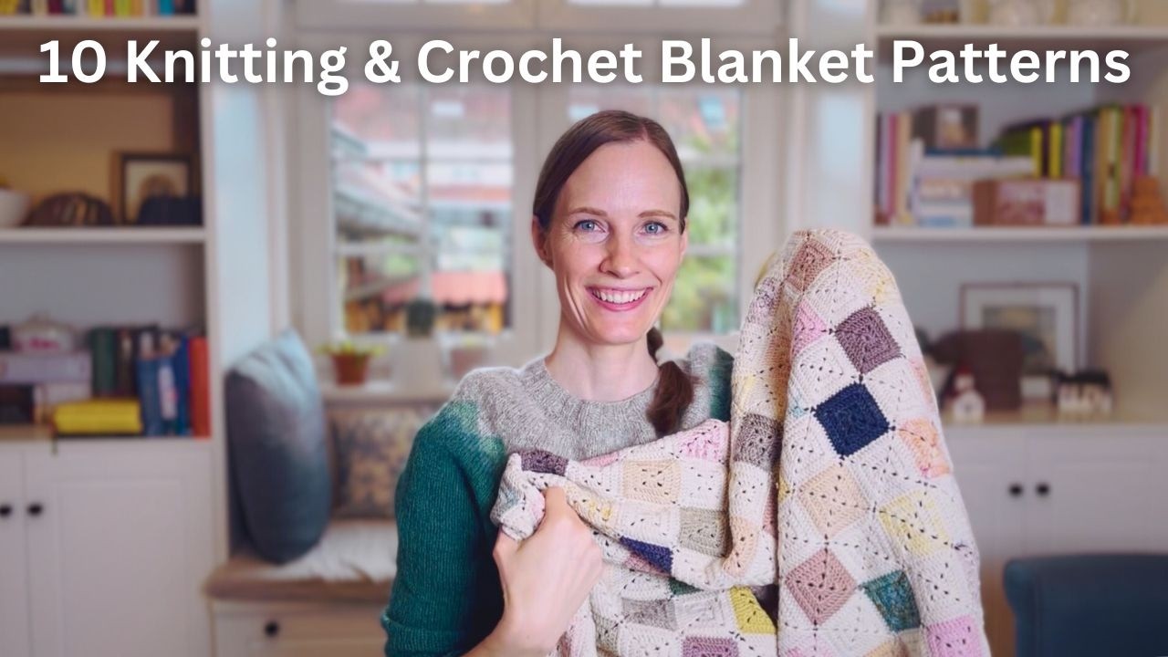 10 Stunning Blanket Patterns for Cozy Days (Knit & Crochet)