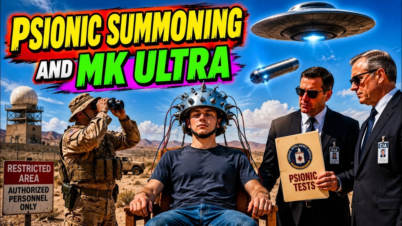 The Dark Truth About UAP: Are Secret Programs Using Psionics?