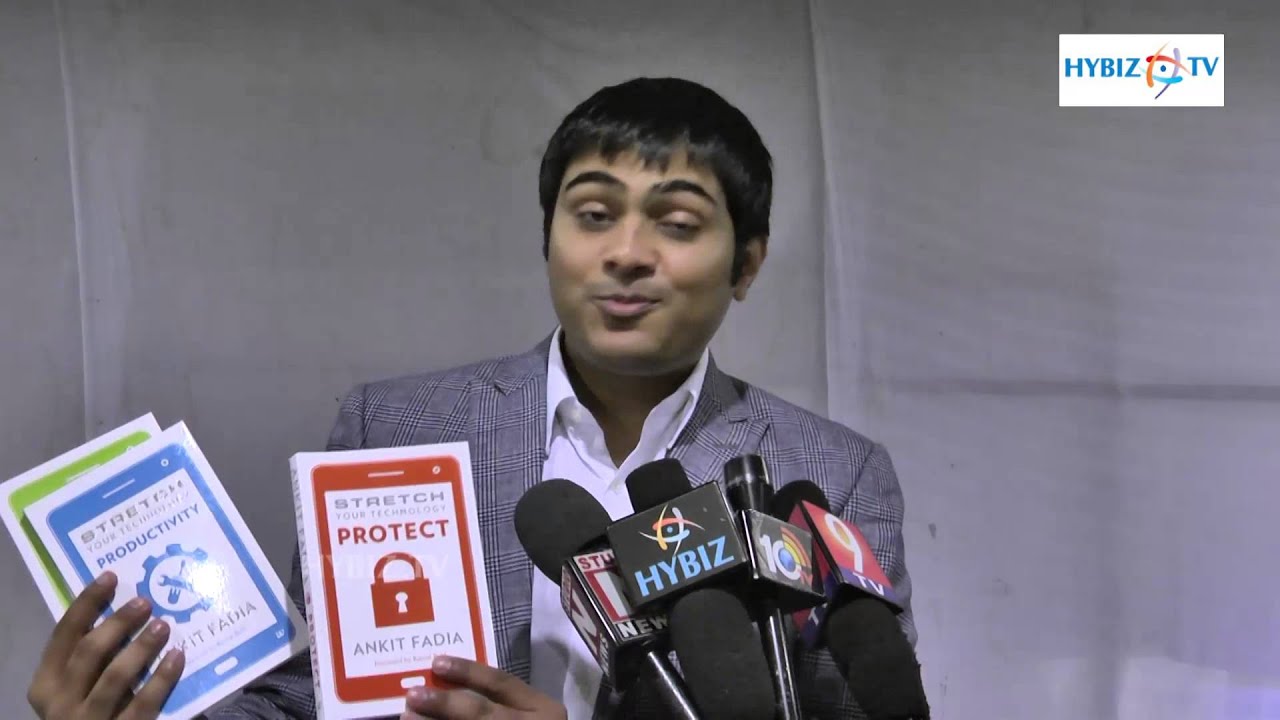 Ankit Fadia Launch His New E-Book-Hybiz.tv
