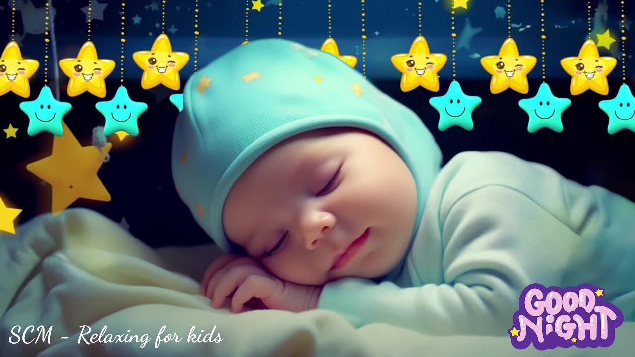 Baby Sleep Music 🎵 Mozart & Brahms Lullaby 🌙 A Tender Path Through Silence Into Long, Restful Dreams