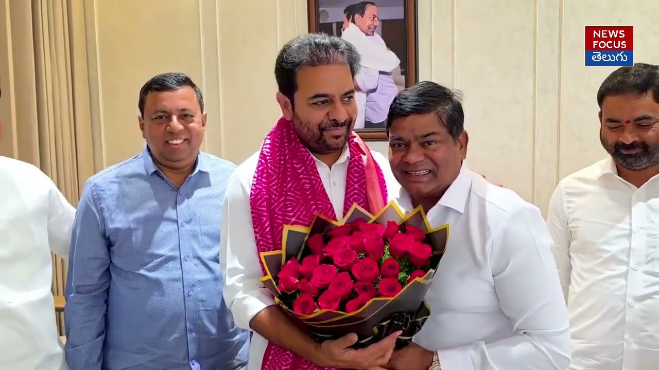 KTR Dusshera Celebrations | KTR New Look | News Focus Telugu 