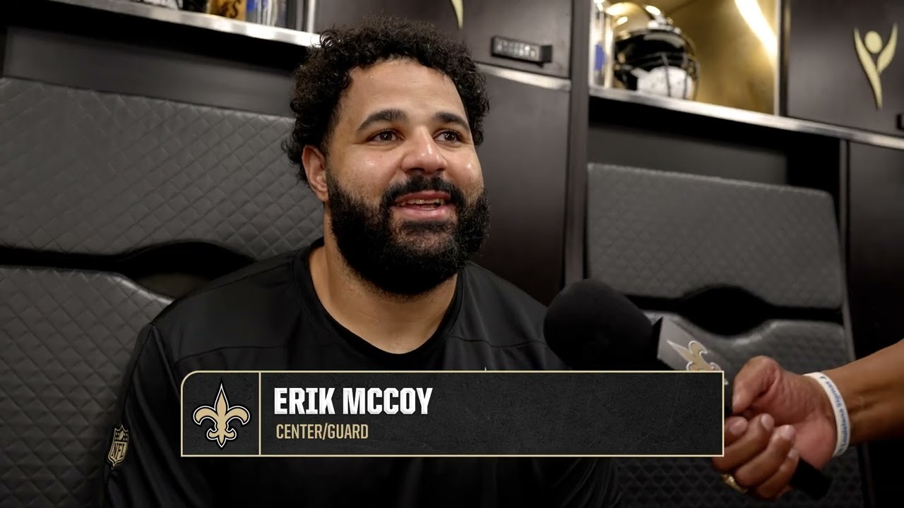 Эрик Маккой о Дэвиде Эдвардсе и восстановлении атлетизма | New Orleans Saints
