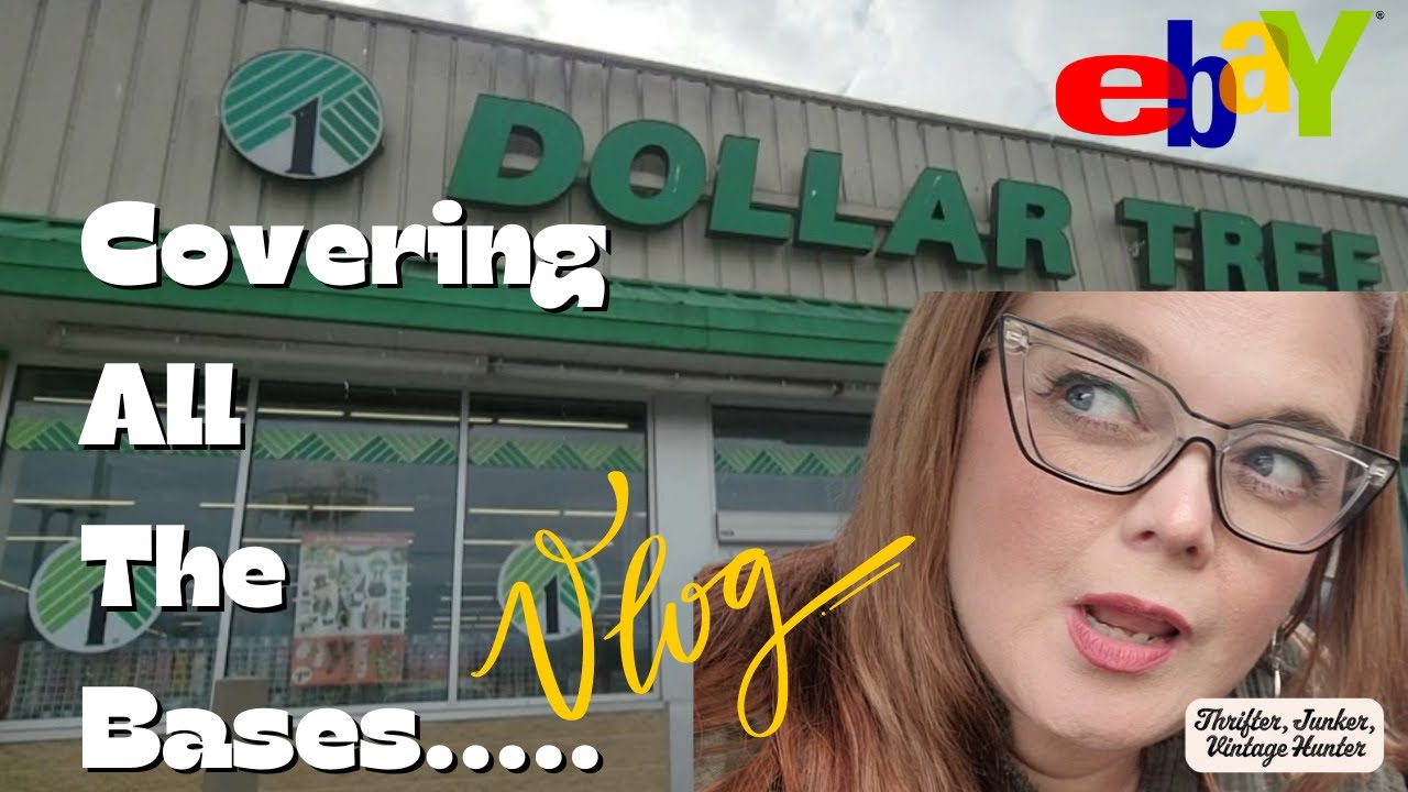 Back To Ebay! Dollar Stores, Antique Malls and a BIG MOOD! Reselling Vlog
