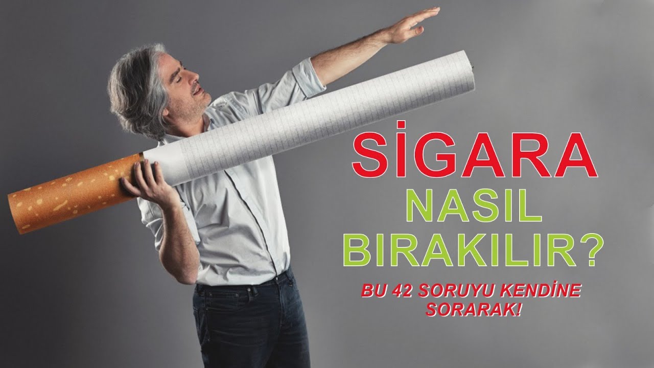 Sigara Nasıl Bırakılır? Bu 42 soruyu kendine sorarak başla. #sigarayıbırak #allencarrsemineri