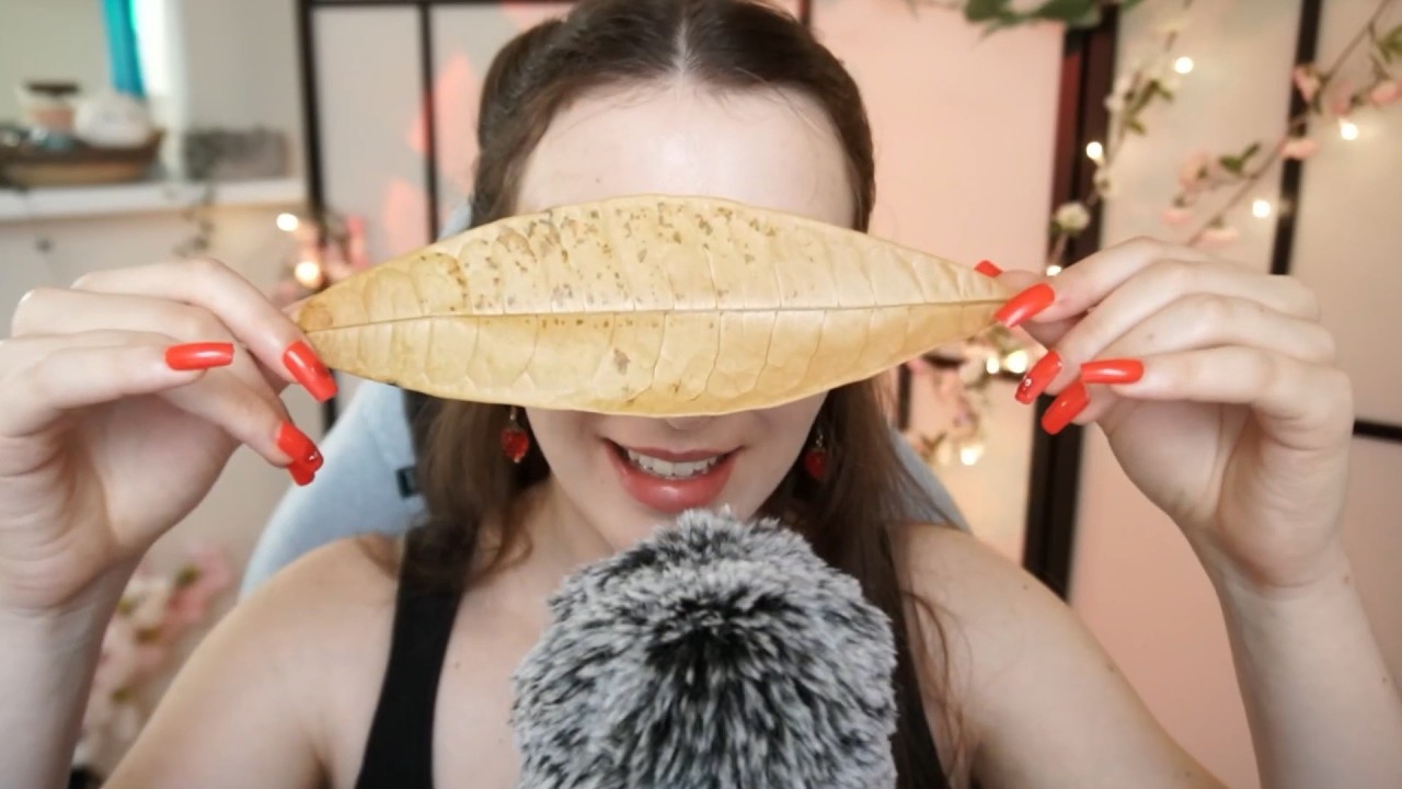 ASMR Rare Triggers 🌿💧 Whispered Rambling | Leaf, Water, Bubbles, Ear Massage, & Mouth Sounds