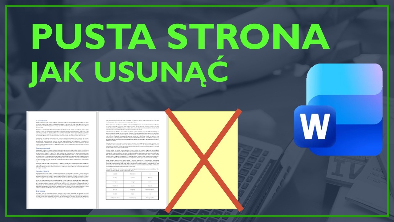 Jak usunąć ostatnią PUSTĄ STRONĘ w Wordzie (ŁATWY sposób!) | Kultura Języka