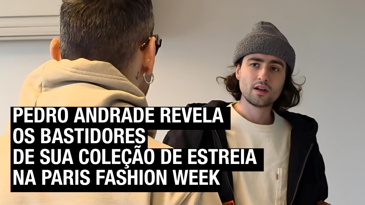 Pedro Andrade revela o processo criativo da coleção de estreia na Paris Fashion Week