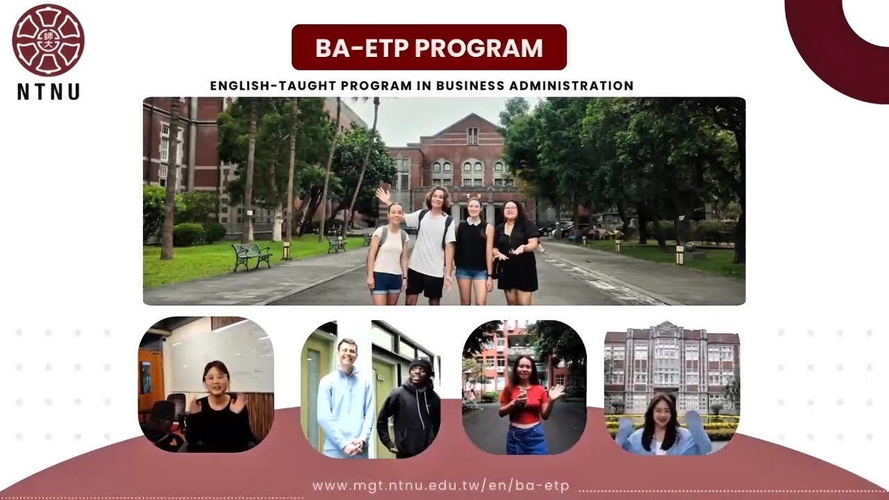 Welcome to Join Us! 2026 Fall Admission | BA-ETP | National Taiwan Normal University
