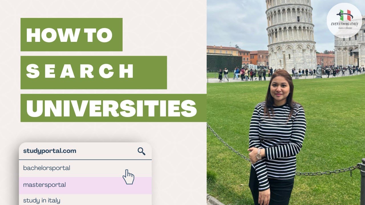 How to search and find universities | Study in Italy | Bengali