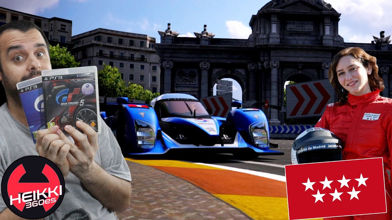 Ahora que Madrid quiere F1, recordemos cómo era el circuito urbano de Madrid de Gran Turismo 5/6