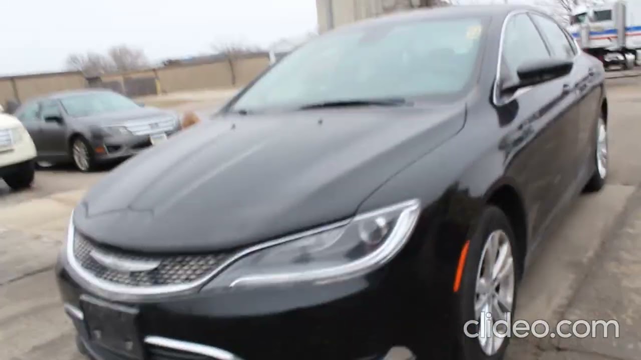 GovDeals: 2015 Chrysler 200