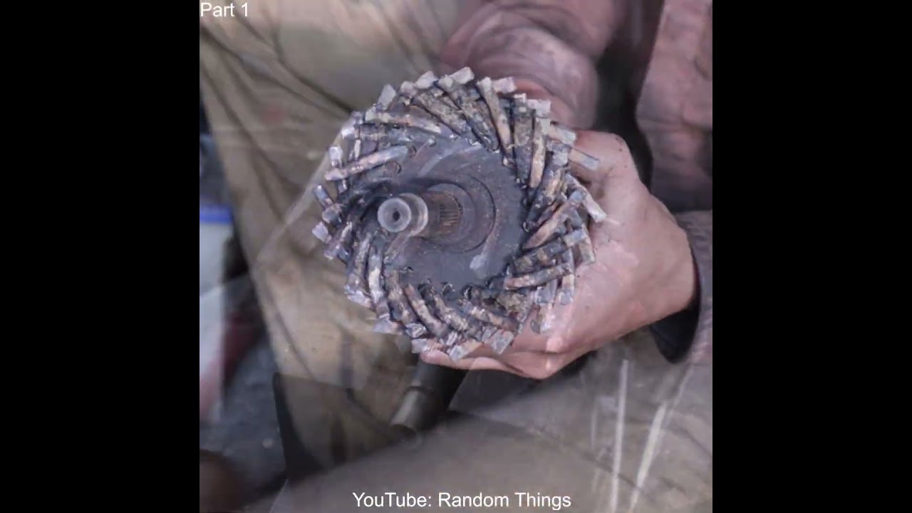 Restoration of Truck Starter Motor Armature Part 1