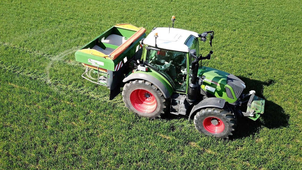 Fendt 310 S4 | Amazone ZA TS 3200 Profis Hydro | Concimazione grano 2022