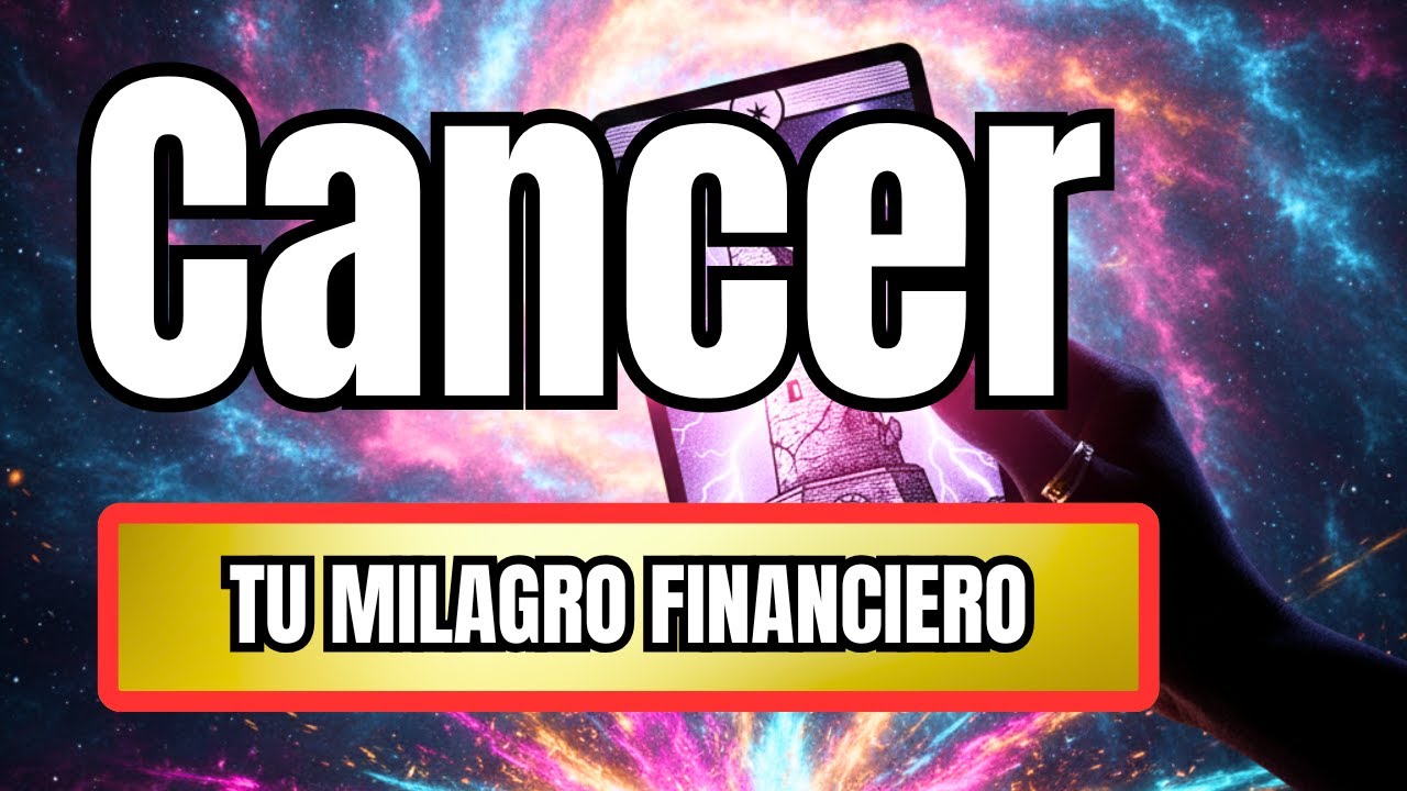 CANCER MAÑANA ABRE BIEN LOS OJOS👀TIENES QUE ESTAR LISTO PARA ESTO