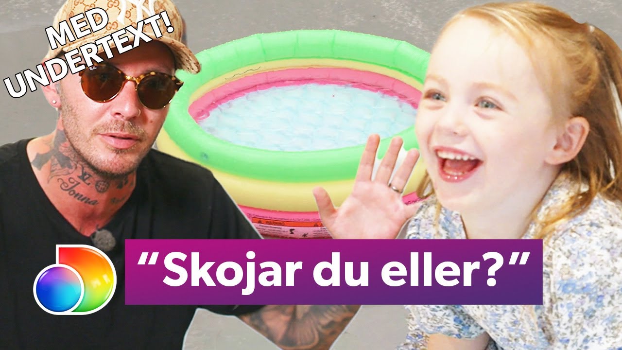 Lunabelle &auml;r inte imponerad av Jocke & Jonnas &ldquo;pool&rdquo;  | Lundellhuset | discovery+ Sverige
