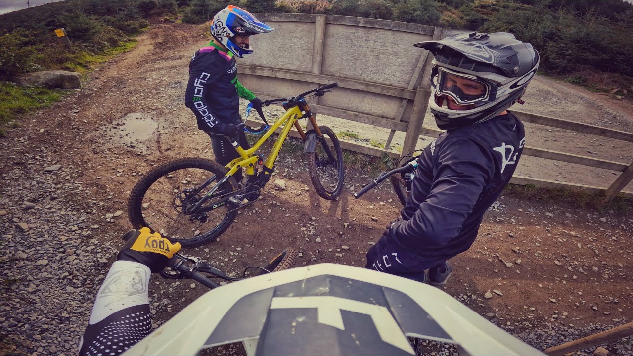 My first time at @GlencullenAdventurePark  - Got smoked by @roscolines  and @TommyMagMTB