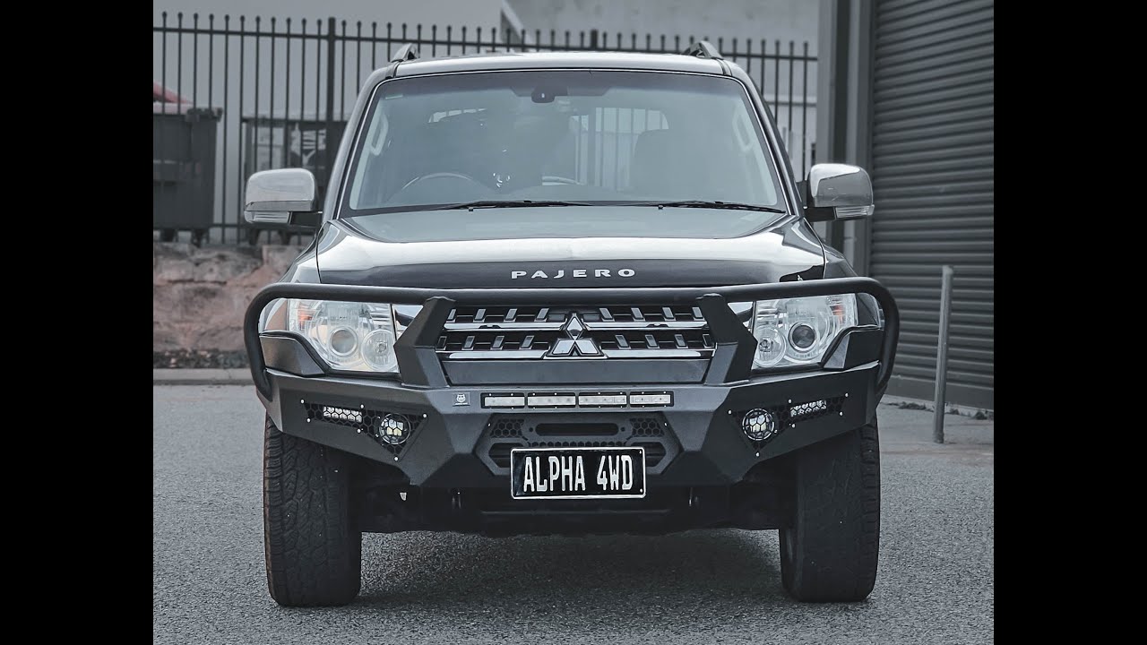 Инструкция по установке комплекта Alpha 4WD Steel Pack / Predator Bar на Mitsubishi Pajero 2007-2...