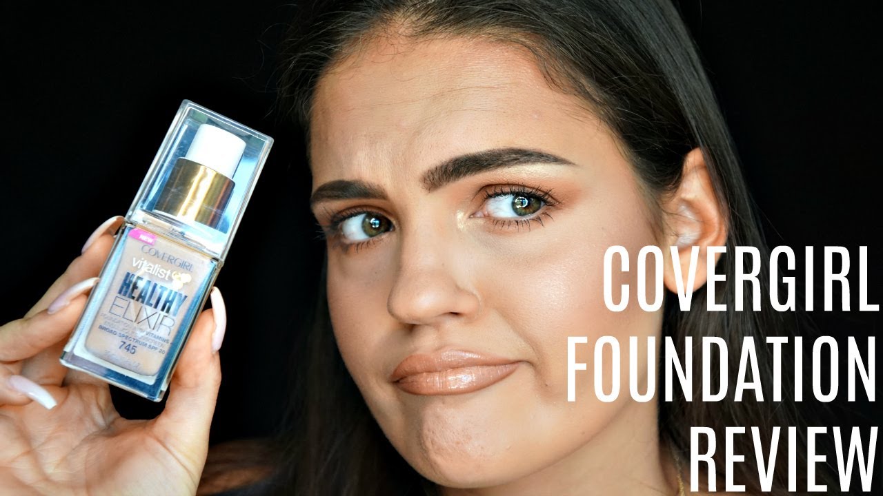 NEW COVERGIRL HEALTHY ELIXIR FOUNDATION Review & First Impression | Julia Salvia