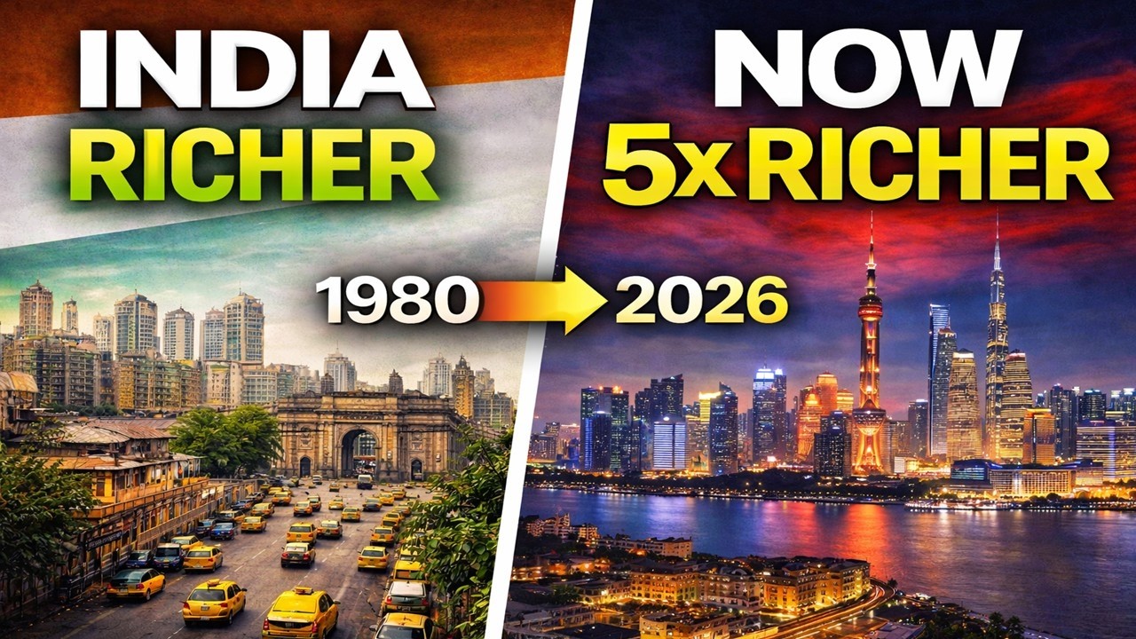 India Was Richer Than China in 1980. Here Is the Single Decision That Changed Everything.