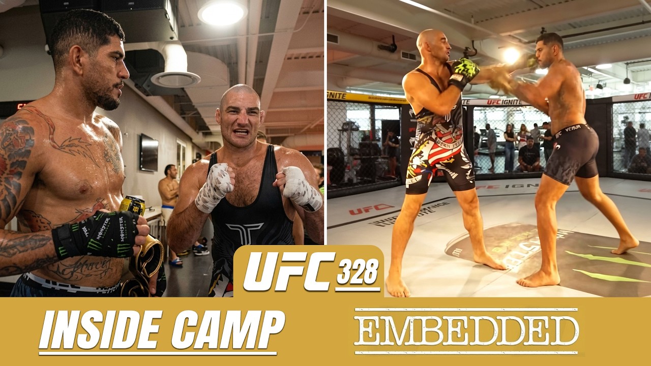 COUNTDOWN: Sean Strickland Joins Alex Pereira's Training Camp for Khamzat Chimaev Fight | UFC 328