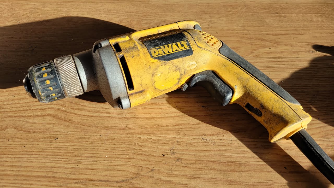 Drill Maintenance Dewalt DW 217