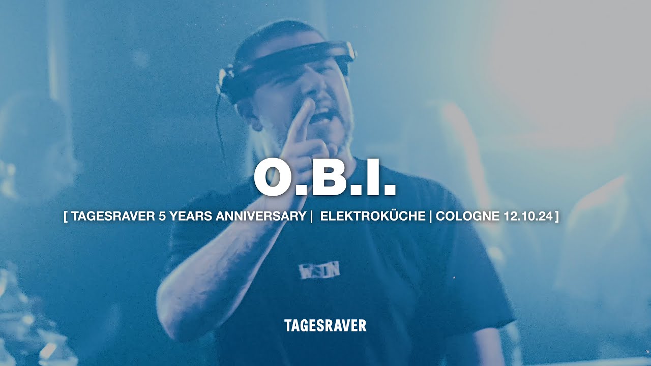 O.B.I. @ TAGESRAVER [ 5 YEARS ANNIVERSARY | ELEKTROKÜCHE 12.10.24 ] [ HARDTECHNO ]