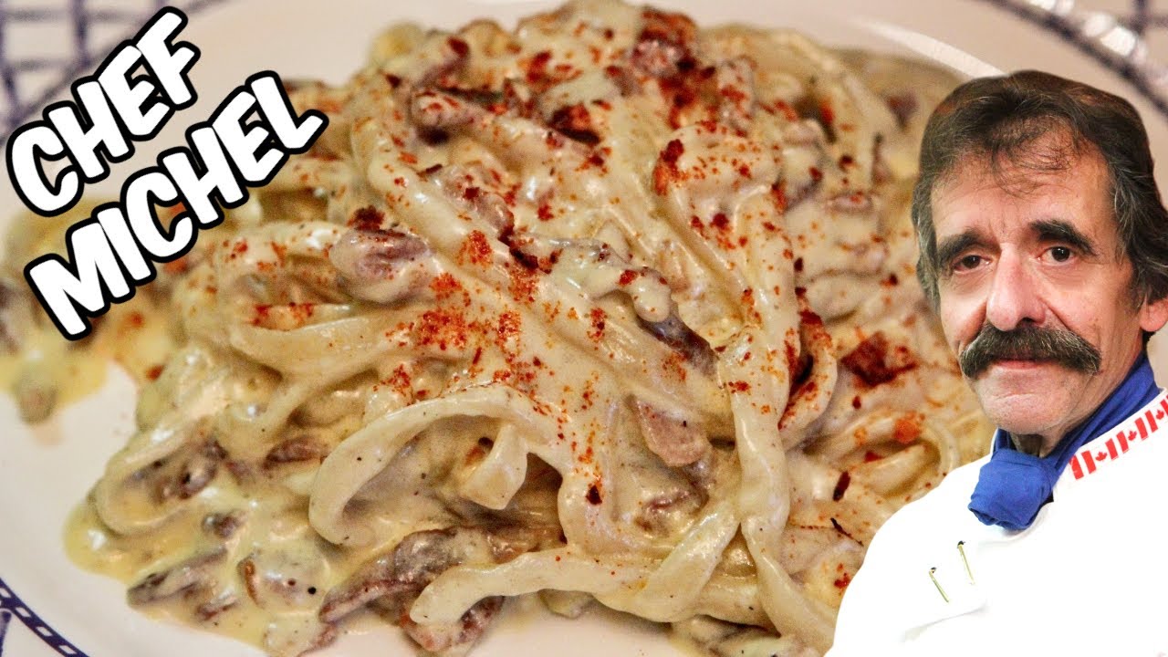 Linguine carbonara