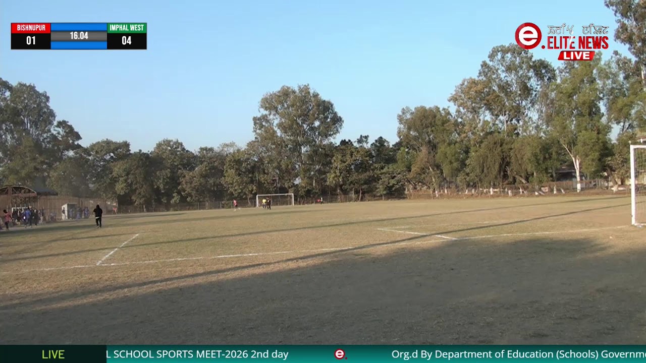 STATE LEVEL SCHOOL SPORTS MEET-2026 Org.d By Department of Education Government of Manipur | 2nd day