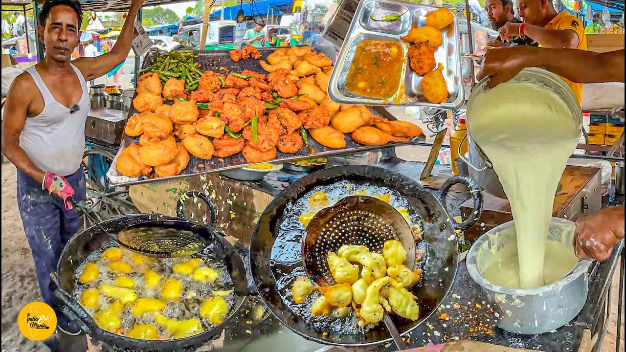 Jharkhandi Style Street Food Breakfast Rs. 5/- Only l Ramgarh Street Food
