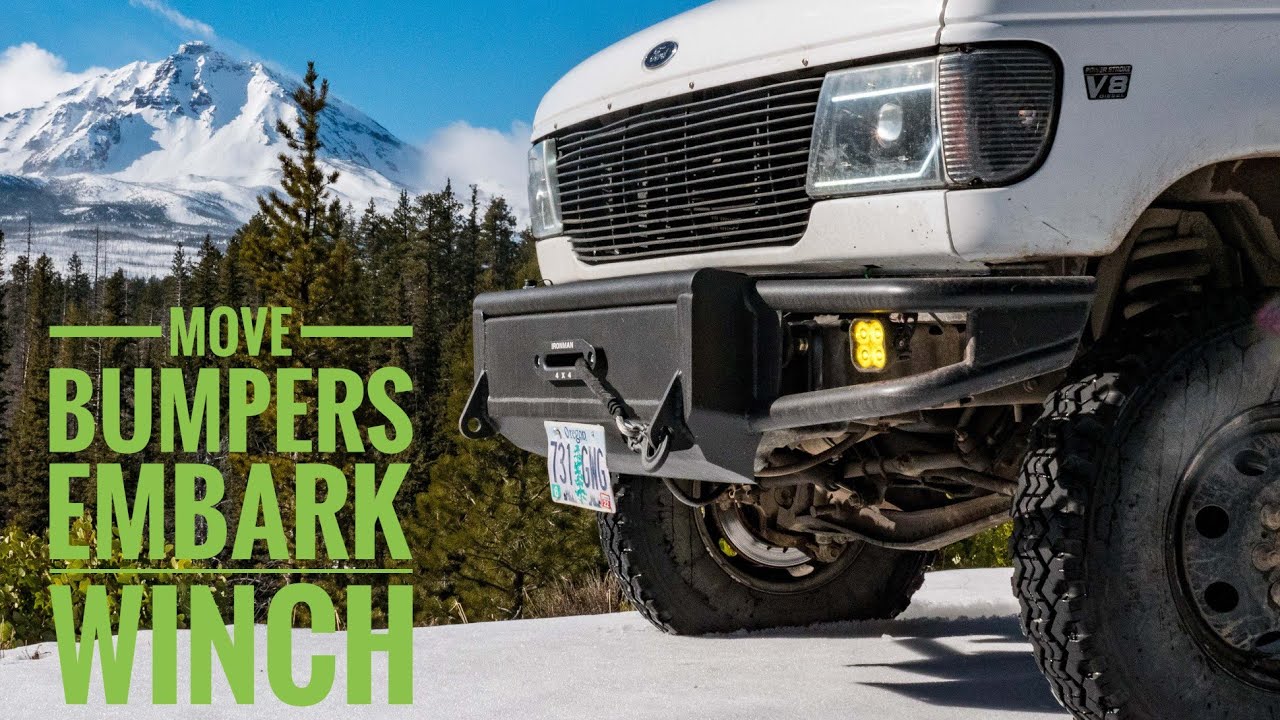 Move Bumper Embark Build Series - DIY E 350 Ford Van Part 2