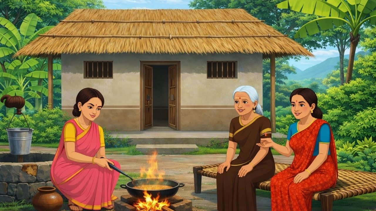 दो बहुओं की कहानी | Hindi Moral Story | Moral Story | Hindi Story | Cartoon Story | 
