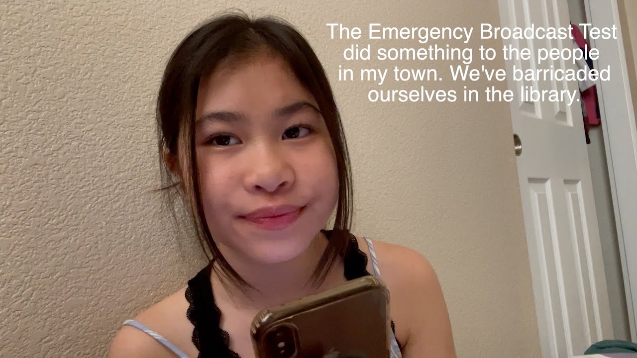 The Emergency Broadcast Test did something to the people in my town.