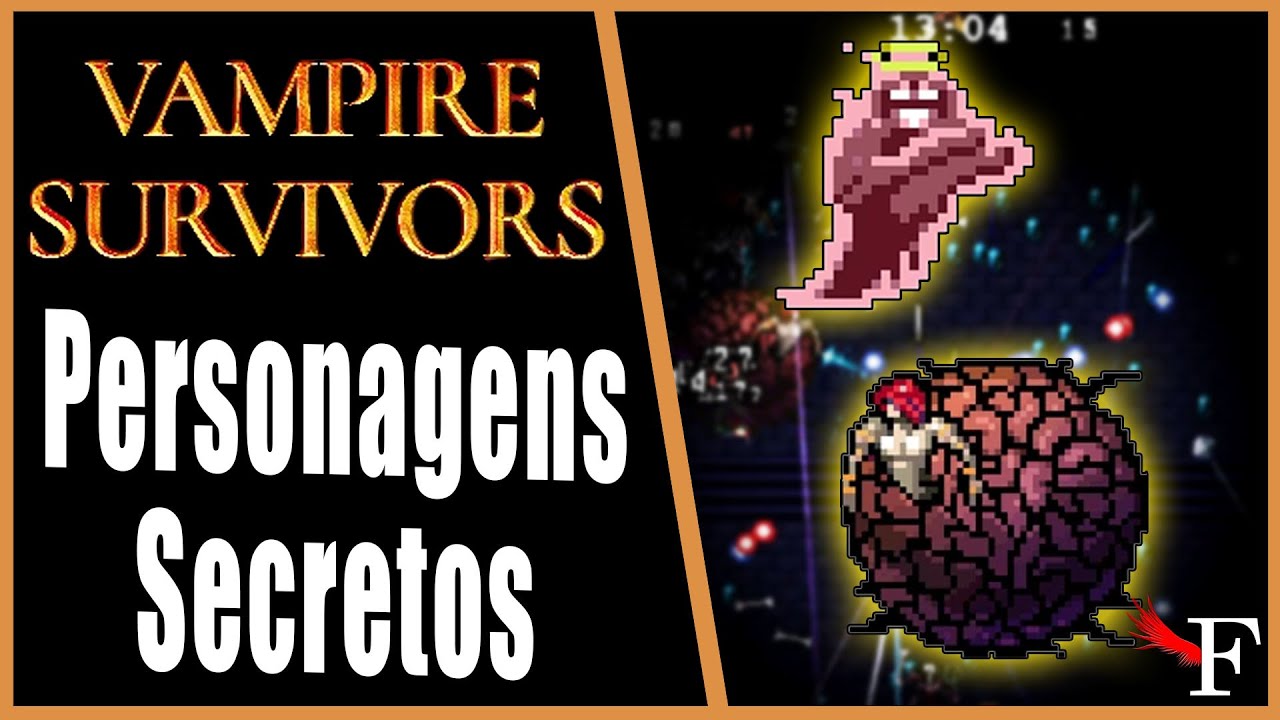 LIBERANDO 2 PERSONAGENS SECRETOS - Vampire Survivors #18 PTBR