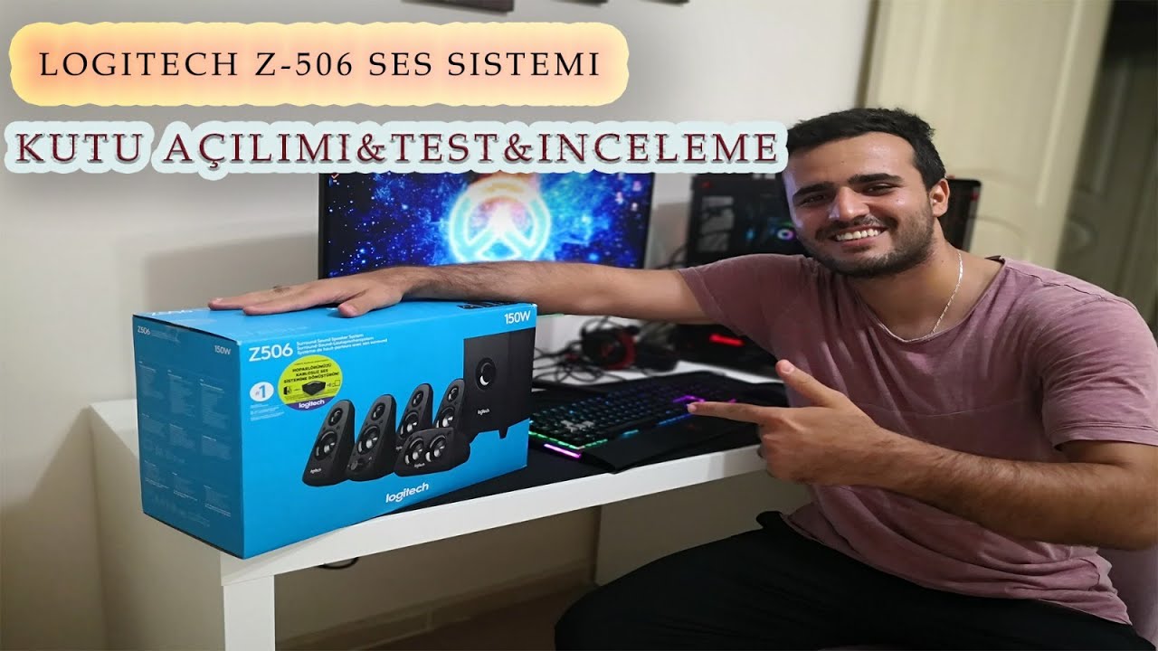 LOGITECH Z506 5.1 SES SİSTEMİ İNCELEME ( KUTU AÇILIMI & TEST )