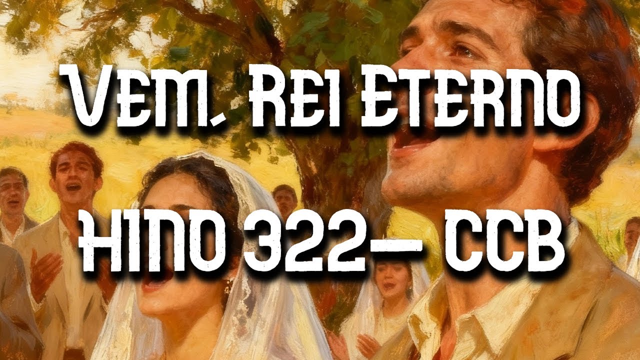 Hino 322 – Vem, Rei Eterno l | Hino CCB #HinosCCB #ccbhinos  -
