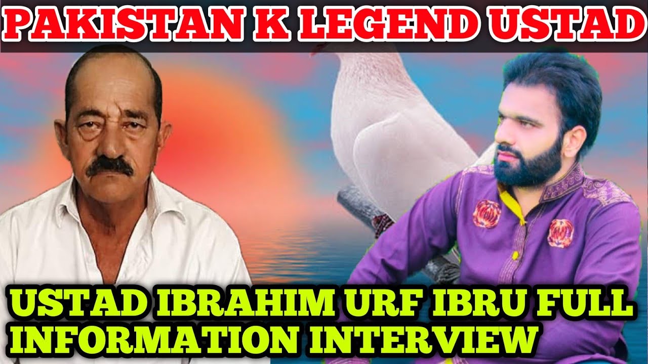 PAKISTAN K LEGEND USTAD USTAD IBRAHIM URF IBRU FULL INFORMATION INTERVIEW 🥰 || KABOOTAR BAZI YAZMAN